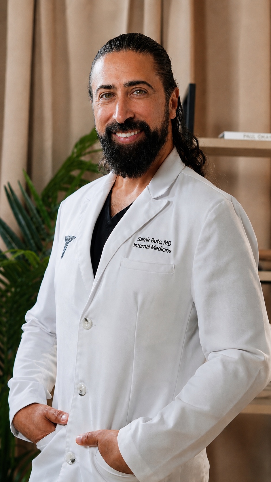 Dr. Samir Bute, co-founder of Glazz Skin