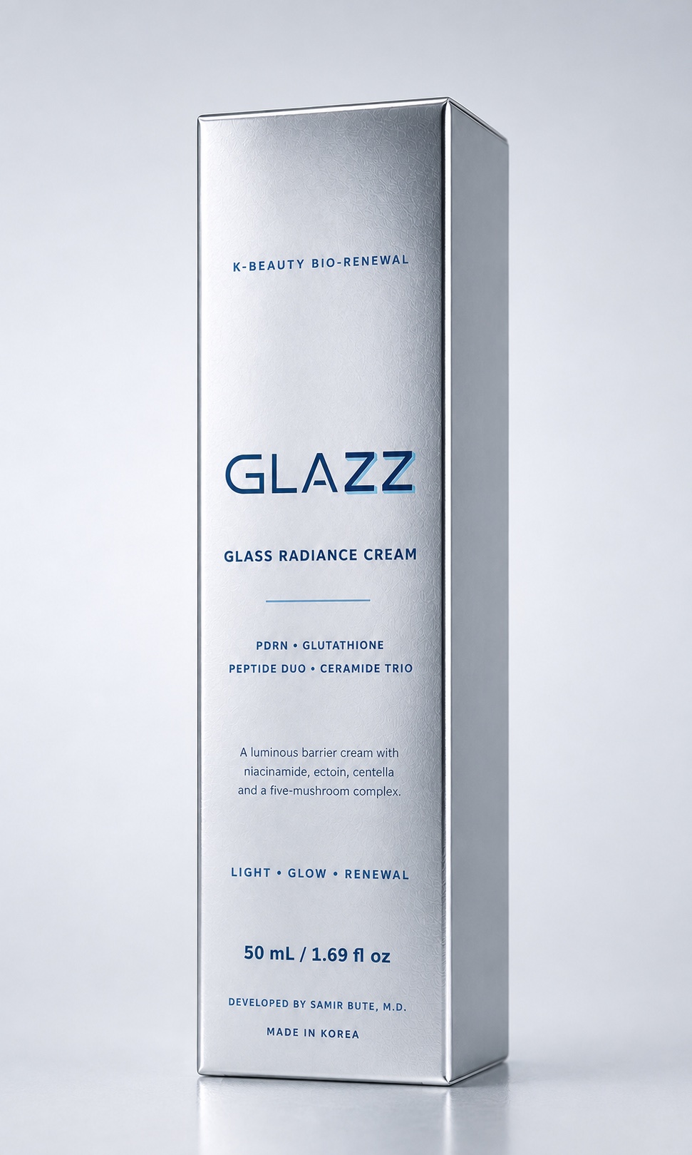Silver Glazz product carton
